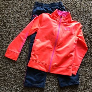 Girls 2pc Under Armour outfit